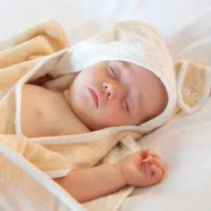 baby apron bath towel by Cuddledry